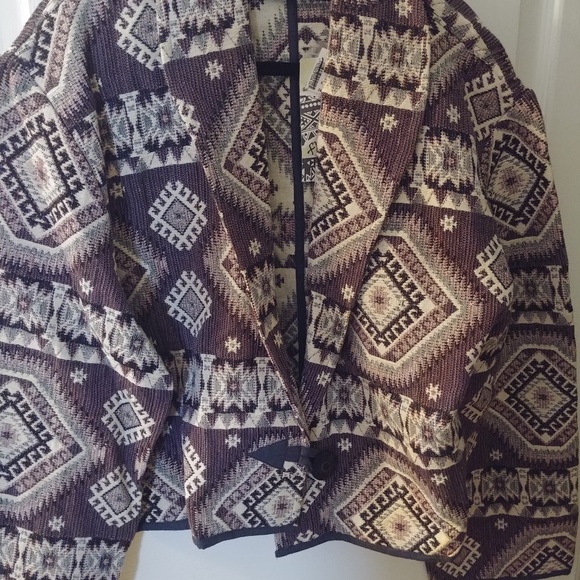 Tapestry Jacket Sz L by Flashback NWT - Picture 2 of 3